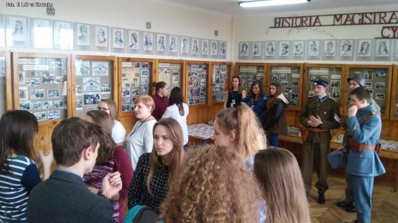 Kasprowicz gościł gimnazjalistów