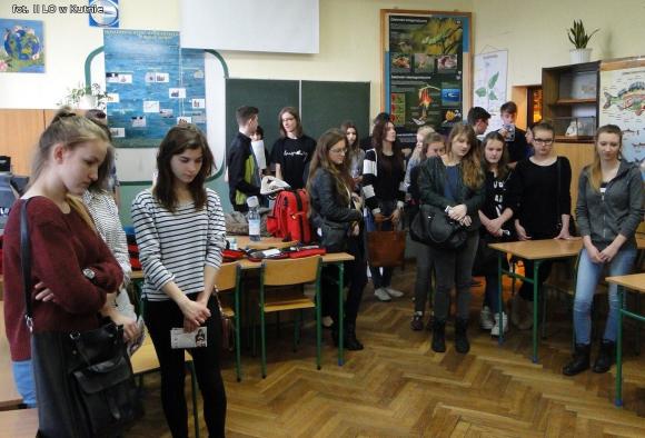 Kasprowicz gościł gimnazjalistów