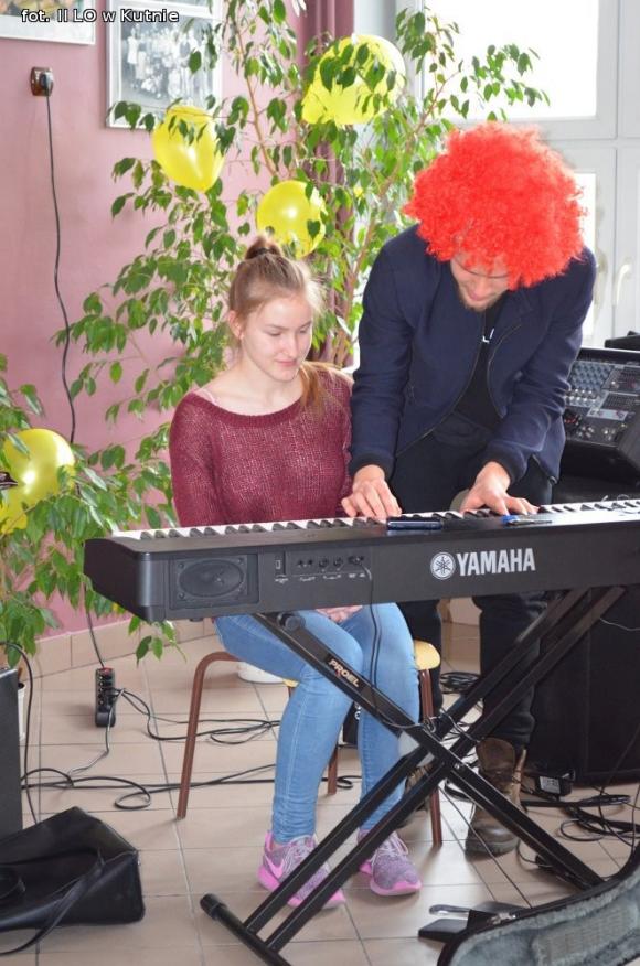 Kasprowicz gościł gimnazjalistów