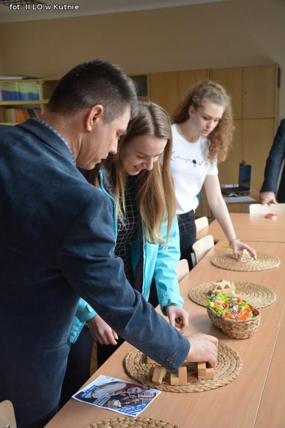 Kasprowicz gościł gimnazjalistów