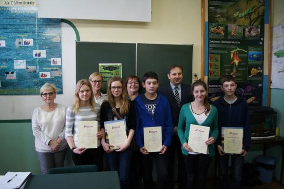  Karol Jakubowski  wygrał VI Konkurs Przyrodniczy dla gimnazjalistów