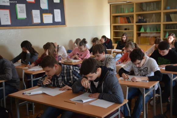 XI matematyczne zmagania gimnazjalistów w Kasprowiczu