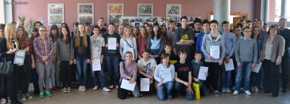 XI matematyczne zmagania gimnazjalistów w Kasprowiczu