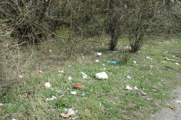 Miejskie obrazki. Przygotowania do sprzątania?