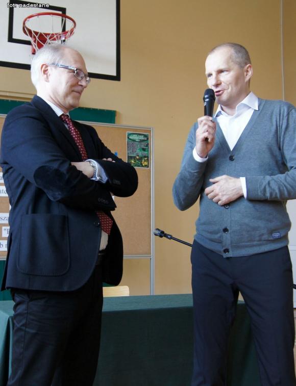 II LO w Kutnie odwiedził prof. dr hab. n. med. Rafał Krenke