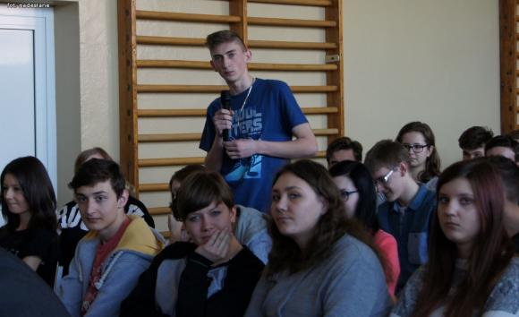 II LO w Kutnie odwiedził prof. dr hab. n. med. Rafał Krenke