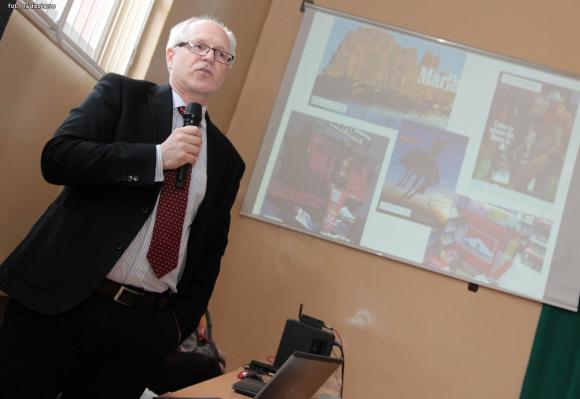 II LO w Kutnie odwiedził prof. dr hab. n. med. Rafał Krenke