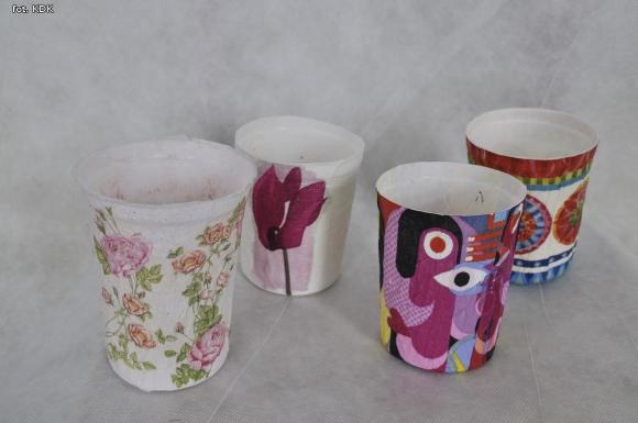 Dekoracje z odzysku. Warsztaty wyobraźni w pracowni plastycznej KDK