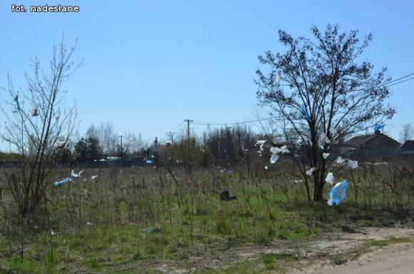 Czytelnicy piszą: Śmieci fruwają po Łąkoszyńskiej