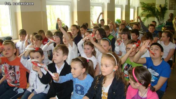 Szkoła Podstawowa w Strzegocinie: Patriotyczna przerwa