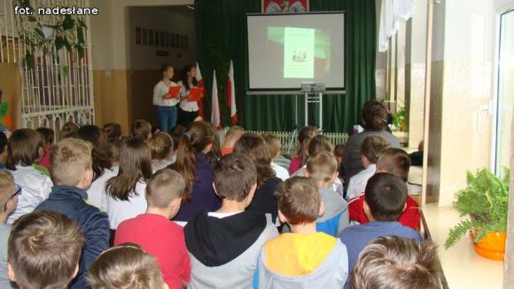 Szkoła Podstawowa w Strzegocinie: Patriotyczna przerwa