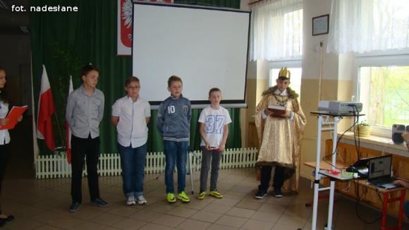 Szkoła Podstawowa w Strzegocinie: Patriotyczna przerwa