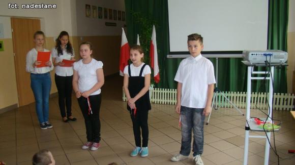 Szkoła Podstawowa w Strzegocinie: Patriotyczna przerwa