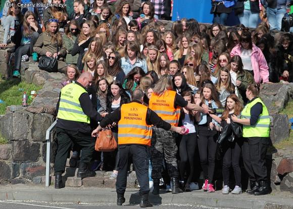 Kutnowskie fanki kochają Dawida Kwiatkowskiego