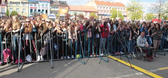 Kutnowskie fanki kochają Dawida Kwiatkowskiego
