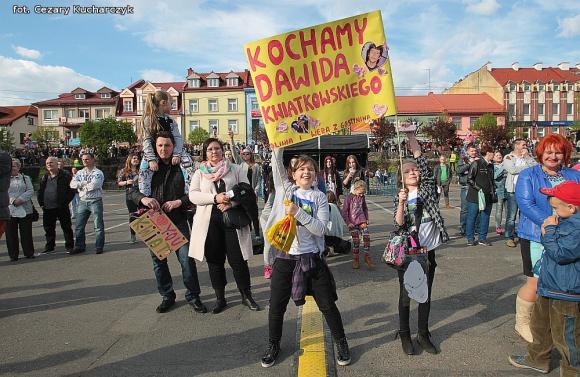 Kutnowskie fanki kochają Dawida Kwiatkowskiego