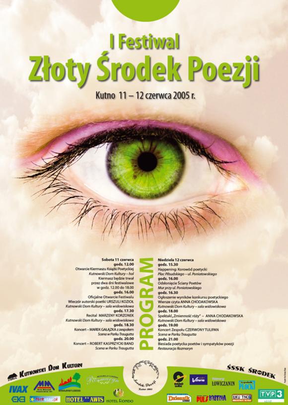 Zapowiedzi: W czerwcu XI Festiwal Złoty Środek Poezji - Poezja wobec teraźniejszości