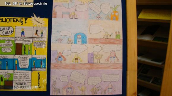 Wybieram bibliotekę - konkurs plastyczny dla młodych pasjonatów komiksów