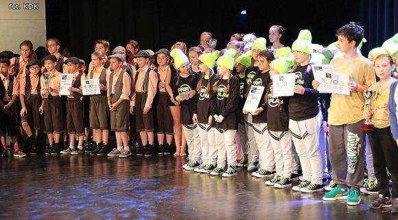 Wyniki siedemnastych Konfrontacji Różnych Form Tanecznych