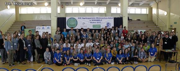 Trwają Ogólnopolskie Mistrzostwa Szkół w SCRABBLE w Kutnie