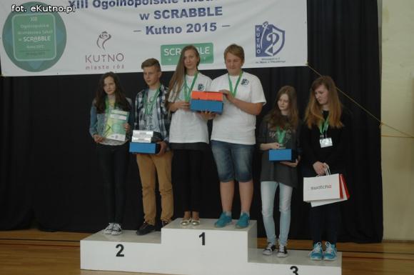 Najlepsi scrabbliści są również w Kutnie. Wyniki mistrzostw