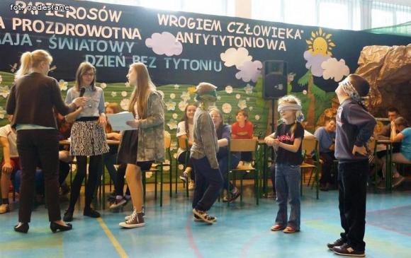 Akcja Palenie papierosów  wrogiem  człowieka