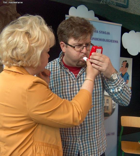 Akcja Palenie papierosów  wrogiem  człowieka