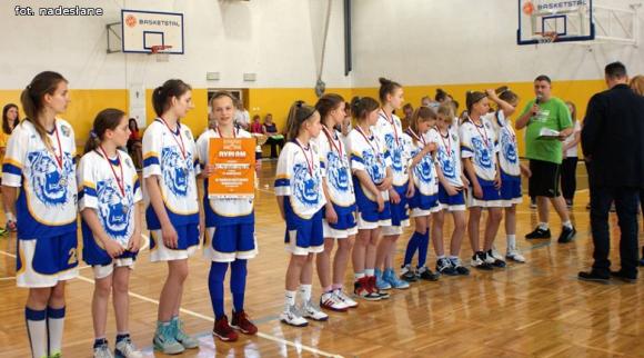 Drugie miejsce młodziczek KKS PRO-BASKET SIRMAX Kutno w Grudziądzu