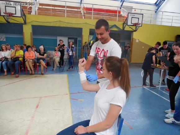 Dzień dla Zdrowia w Gimnazjum w Bedlnie