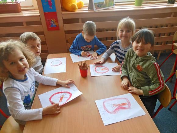 Dzieci brały udział w akcji Czyste powietrze wokół nas