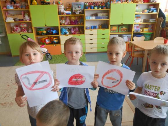 Dzieci brały udział w akcji Czyste powietrze wokół nas