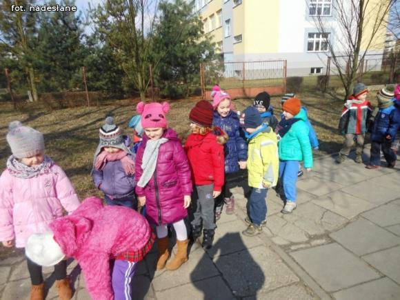 Dzieci brały udział w akcji Czyste powietrze wokół nas