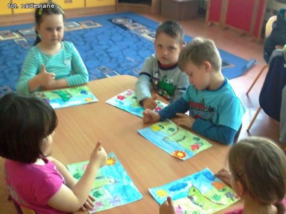 Dzieci brały udział w akcji Czyste powietrze wokół nas