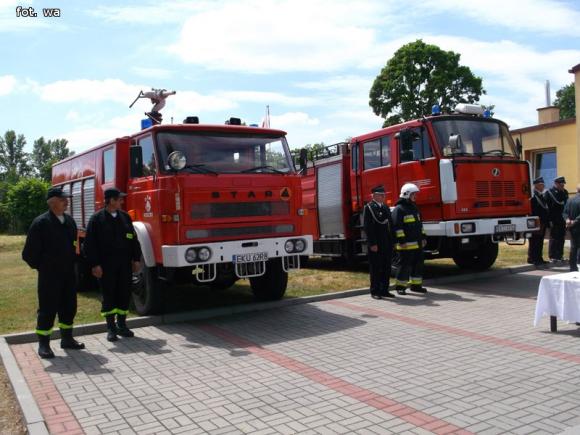  Samochodowe roszady w OSP w Komadzynie