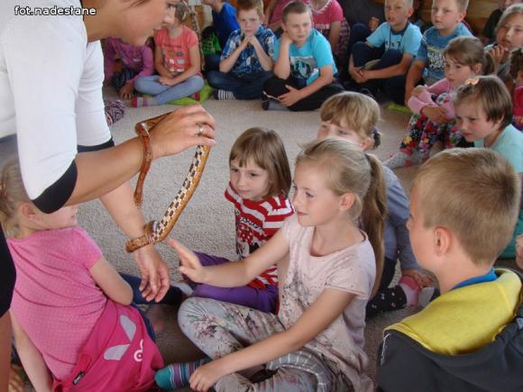 Nietypowa lekcja przyrody dla dzieci ze Strzegocina