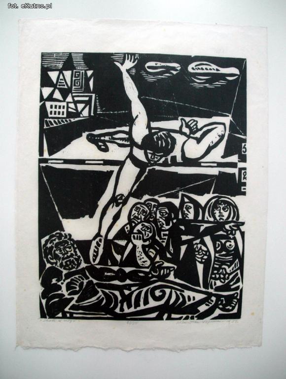 Rowerowe metafory w grafikach Wejmana