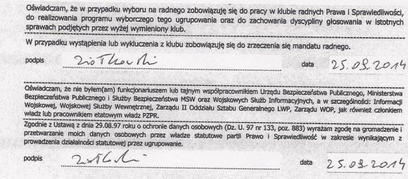 Ziółkowski: Nie zmieniam poglądów, chcę zrobić porządek. Klub Gazety Polskiej żąda zrzeczenia się mandatu