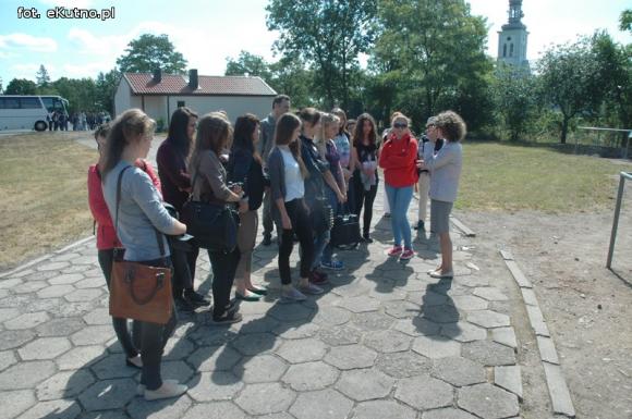 Młodzi kutnianie w Muzeum Obozu Zagłady Kulmhof w Chełmnie nad Nerem