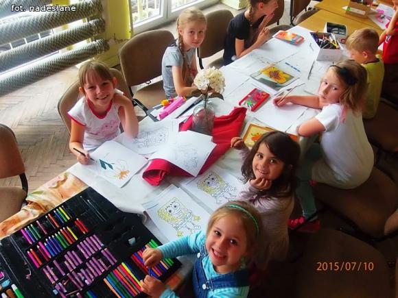 Półmetek zajęć wakacyjnych w Żychlińskim Domu Kultury