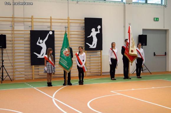 Uroczyste otwarcie sali gimnastycznej w Oporowie