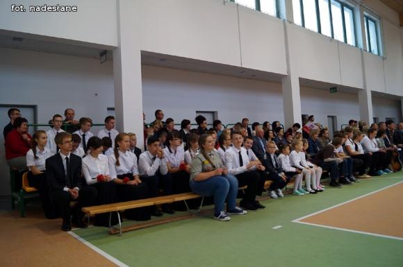 Uroczyste otwarcie sali gimnastycznej w Oporowie