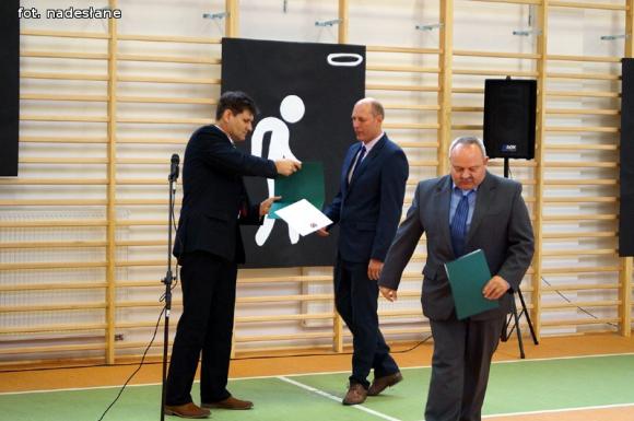 Uroczyste otwarcie sali gimnastycznej w Oporowie