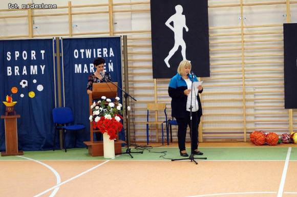 Uroczyste otwarcie sali gimnastycznej w Oporowie