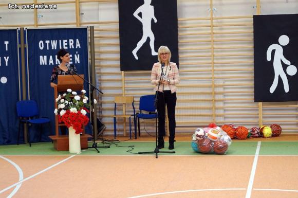 Uroczyste otwarcie sali gimnastycznej w Oporowie