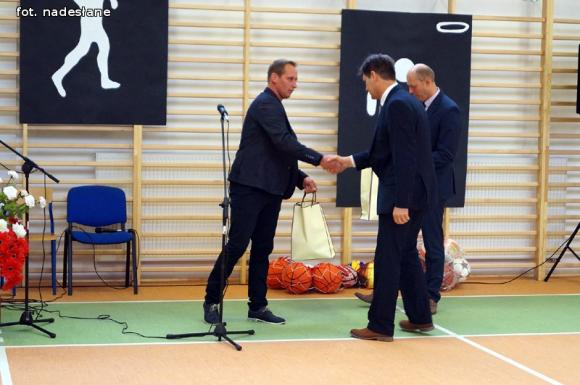 Uroczyste otwarcie sali gimnastycznej w Oporowie