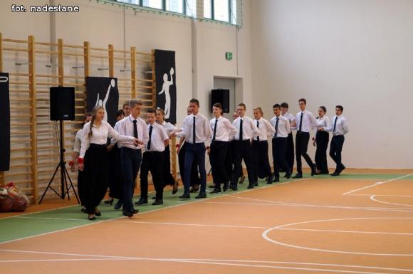 Uroczyste otwarcie sali gimnastycznej w Oporowie