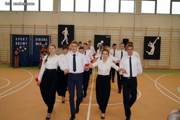 Uroczyste otwarcie sali gimnastycznej w Oporowie