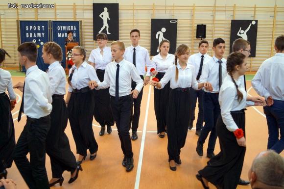 Uroczyste otwarcie sali gimnastycznej w Oporowie