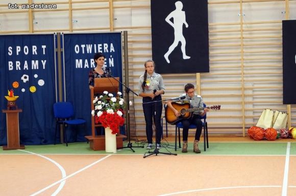 Uroczyste otwarcie sali gimnastycznej w Oporowie