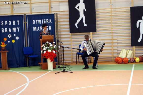 Uroczyste otwarcie sali gimnastycznej w Oporowie